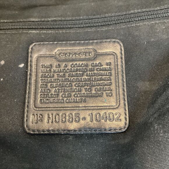 Coach Jacquard Signature Logo Convertible Crossbody Small Bucket Bag (#1) - Picture 16 of 16